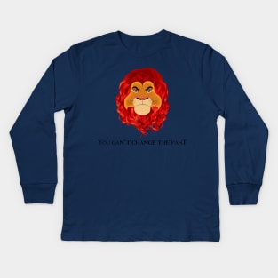 Simba says Kids Long Sleeve T-Shirt